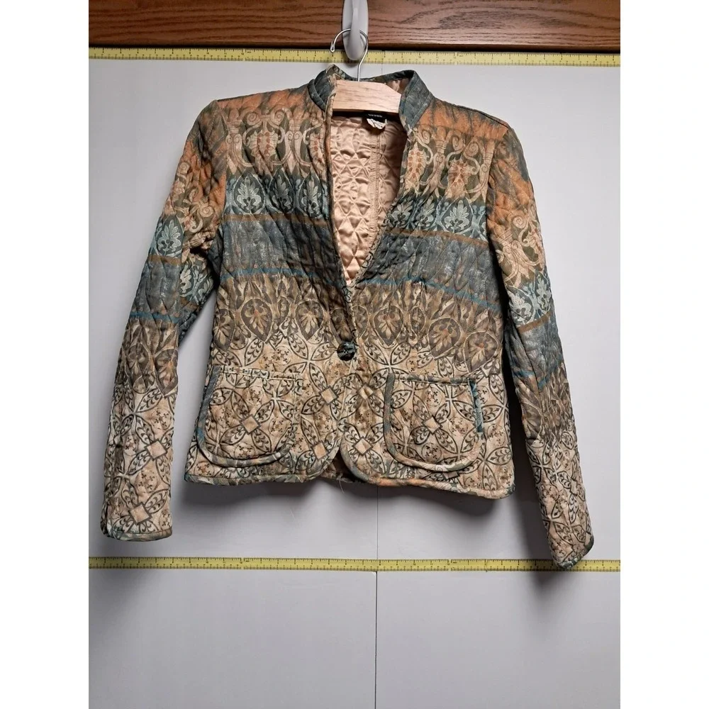Sharon Young Quilted‎ Jacket-medium